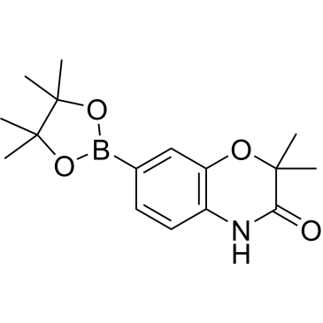 2,2-Dimethyl-7-(4,4,5,5-tetramethyl-1,3,2-dioxaborolan-2-yl)-2H-benzo[b][1,4]oxazin-3(4H)-oneCas:2377233-81-1